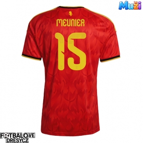 Belgie Thomas Meunier #15 Domácí Dres MS 2026 Krátký Rukáv